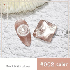 Holographic Glitter Cat Eye Gel Nail Polish Romantic Galaxy Series