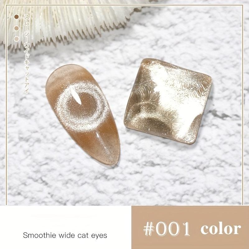 Holographic Glitter Cat Eye Gel Nail Polish Romantic Galaxy Series
