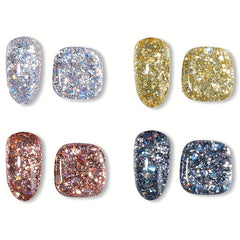 Glitter Gel Nail Polish Halloween Glow