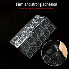 240pcs Adhesive Tabs for Acrylic False Nails 10 Sheets