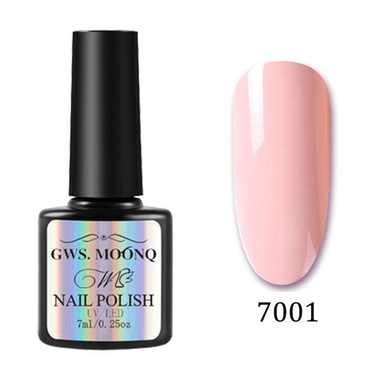 Charming Pink Red Brown Gel Polish for Home Manicure