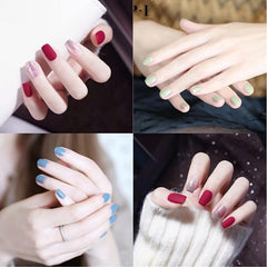 Charming Pink Red Brown Gel Polish for Home Manicure
