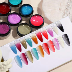 Translucent Jelly Gel Nail Polish Soak Off Gel Nail Polish Nude Pink