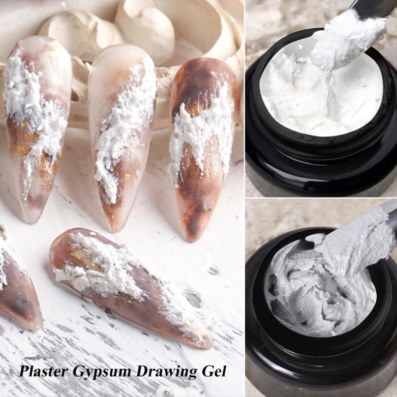 3D Acrylic Engraved Nail Polish for DIY Manicure