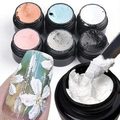 3D Acrylic Engraved Nail Polish for DIY Manicure