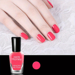 Water Based Nail Polish Quick Drying Long Lasting Multicolor