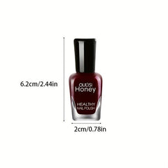Water Based Nail Polish Quick Drying Long Lasting Multicolor