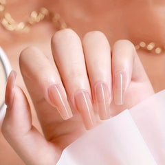 15ml Hard Nail Gel Strong Rhinestone Gems Nail Glue Gel Glossy Top Coat