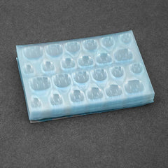 20 Sheets Double Side Gel Nail Glue For Press On Nails