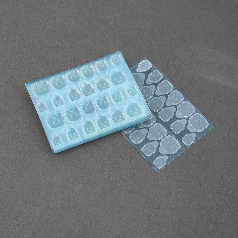 20 Sheets Double Side Gel Nail Glue For Press On Nails