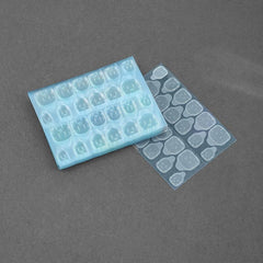 20 Sheets Double Side Gel Nail Glue For Press On Nails