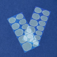 20 Nail Glue Stickers Double Side for Press On Nails Waterproof Breathable