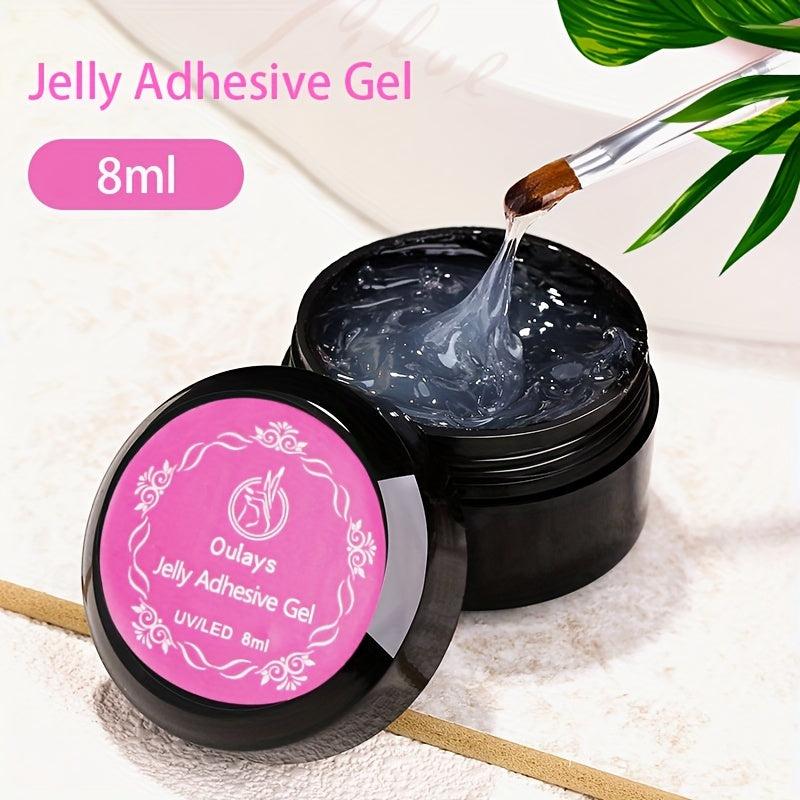 Strong Jelly Nail Adhesive Gel 8ml For Rhinestones Nail Chains