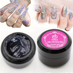 Strong Jelly Nail Adhesive Gel 8ml For Rhinestones Nail Chains