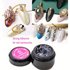 Strong Jelly Nail Adhesive Gel 8ml For Rhinestones Nail Chains