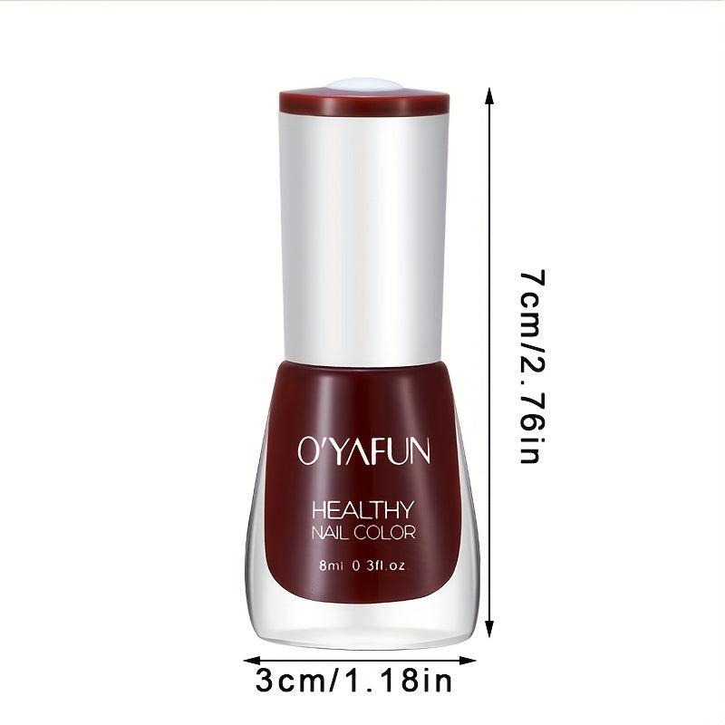 Peelable Water-based Nail Polish Quick Drying Lasting Salon DIY Multicolor