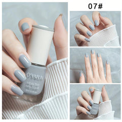 Peelable Water-based Nail Polish Quick Drying Lasting Salon DIY Multicolor