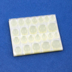 20 Sheets Nail Glue Stickers Double Sided Waterproof Adhesive Nail Tabs