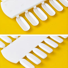 Double Sided Nail Gel Display Cards 36 Tips Transparent