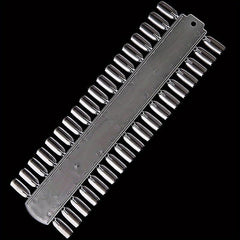 Double Sided Nail Gel Display Cards 36 Tips Transparent