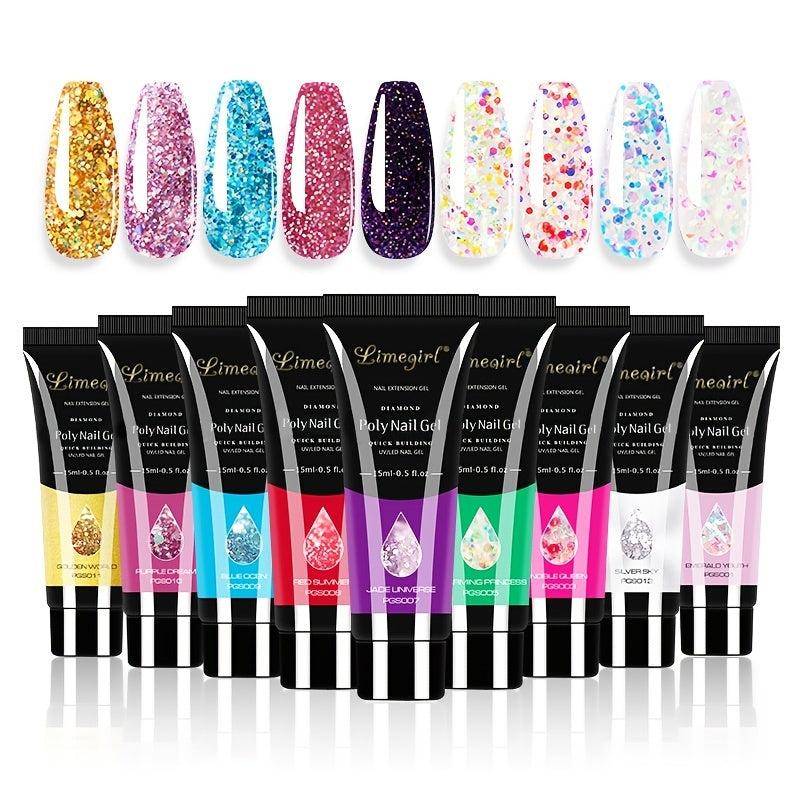 1pc Nail Extension Gel Kit 15Ml Crystal Quick Nail Extension Gel DIY
