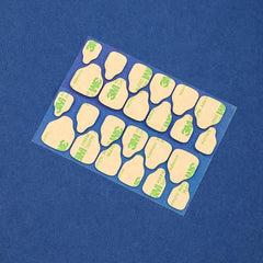 20 Nail Glue Stickers Double Side Press On Nails Waterproof