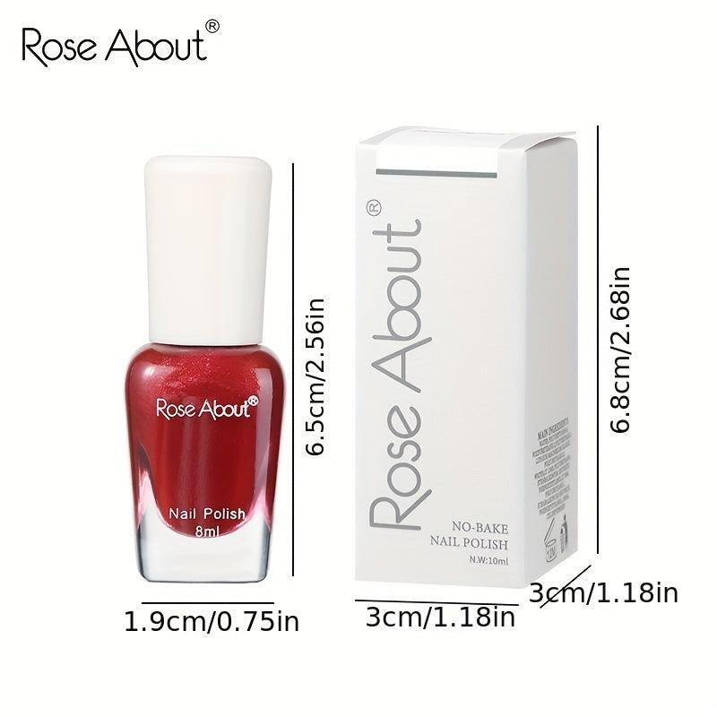 Peelable Water Based Nail Polish No Baking Quick Dry Odorless Long Lasting