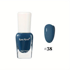 Peelable Water Based Nail Polish No Baking Quick Dry Odorless Long Lasting