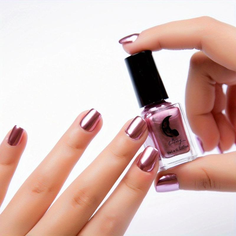 Mirror Nail Polish Mirror Effect Long Lasting Gorgeous Glossy Manicure