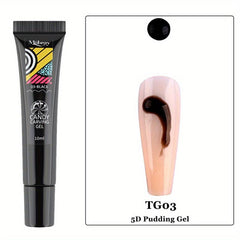 Candy Jelly Gel Polish Soft Tube DIY Nails Home Manicure Soak Off