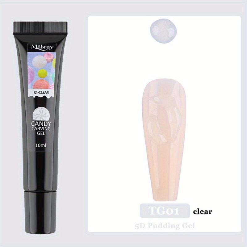Candy Jelly Gel Polish Soft Tube DIY Nails Home Manicure Soak Off