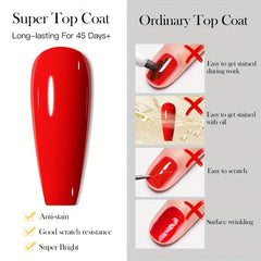 7ml High Gloss Gel Nail Polish Top Coat