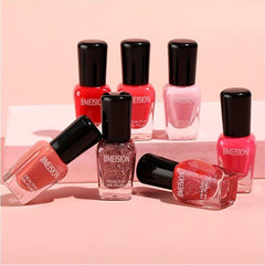 Peelable Water-based Nail Polish Odorless Baking Quick Drying Lasting Lacquer