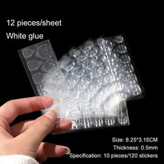 Strong Nail Glue Stickers for Long Lasting Nail Art
