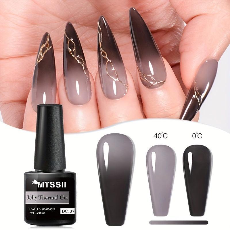 Pink Gel Nail Polish and Gloss Set - Neutral Soak Off DIY Salon Holiday Gift