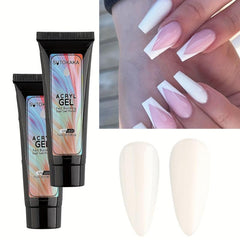 2pcs Poly Extension Gel For Nail 15ml Builder Nail Gel Nail Art Nail Extension