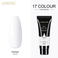 Poly Nail Gel For Extension Acrylic Building Gel 15ML Nail Enhancement