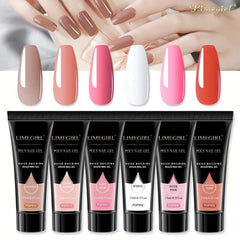 Poly Nail Gel For Extension Acrylic Building Gel 15ML Nail Enhancement