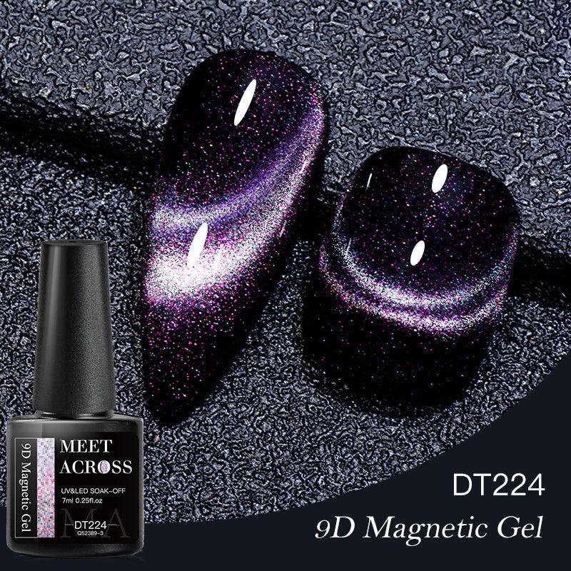 7ml Holographic 9D Cat Eye Glitter Gel Polish for Nail Salon