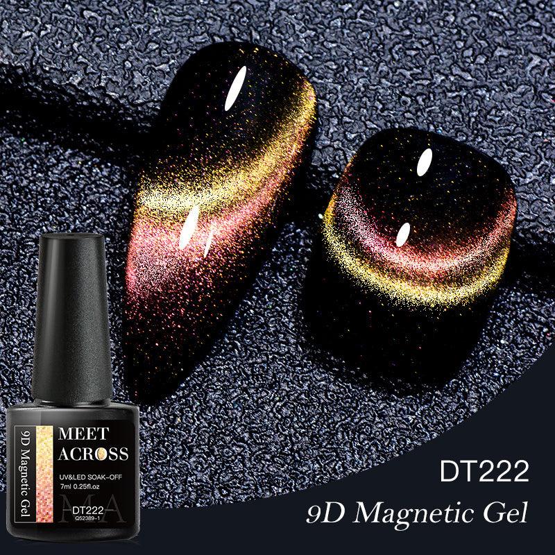 7ml Holographic 9D Cat Eye Glitter Gel Polish for Nail Salon