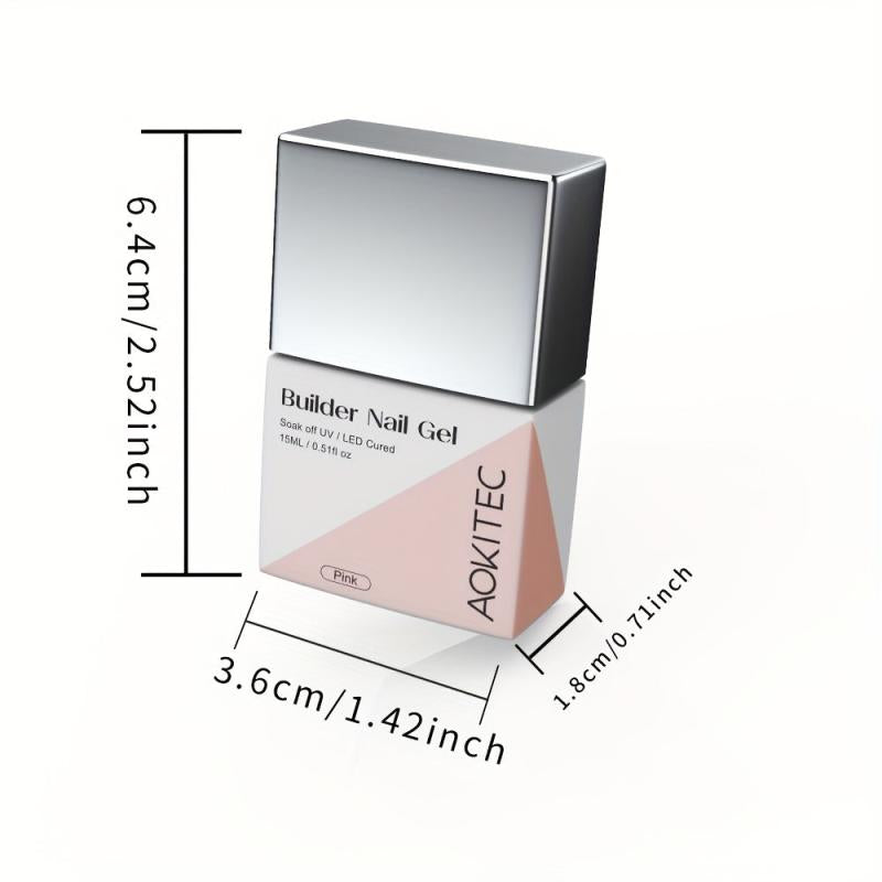 15ml Gel Nail Polish with Rhinestones for Long Lasting Extensions