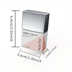 15ml Gel Nail Polish with Rhinestones for Long Lasting Extensions