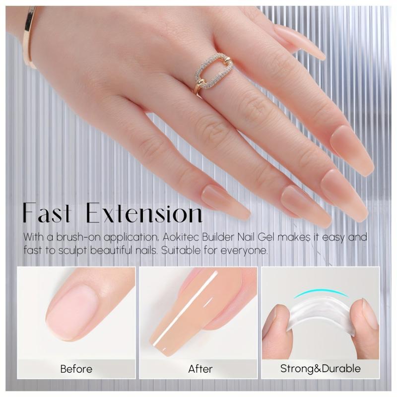 15ml Gel Nail Polish with Rhinestones for Long Lasting Extensions