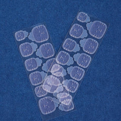 20 Sheets Double Sided Nail Glue Stickers Waterproof False Nail Adhesive Tabs