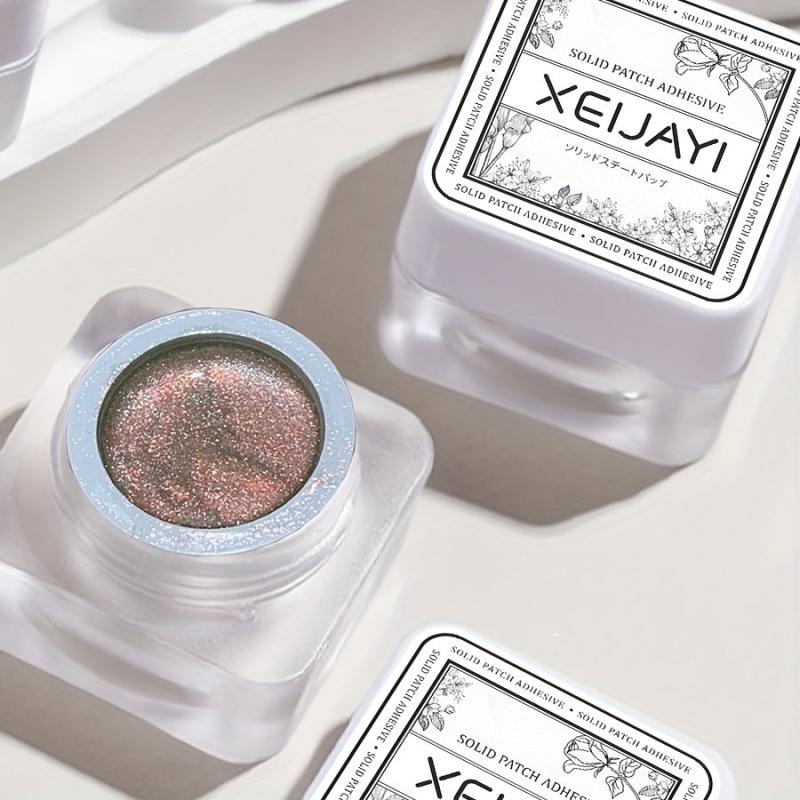 Glitter Gel Nail Polish with Magnetic Cat Reflective Broken Diamond Varnish