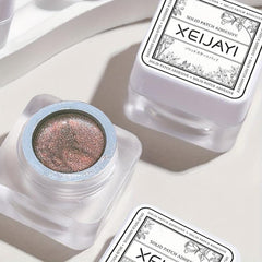 Glitter Gel Nail Polish with Magnetic Cat Reflective Broken Diamond Varnish