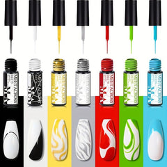 5ml Gel Liner Nail Polish Long Lasting Smudge Proof Easy to Apply