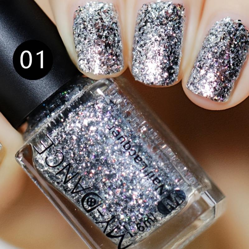 Sparkling Nail Polish Flashing Glitter Nail Lacquer