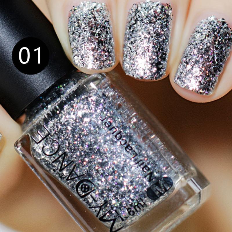 Sparkling Nail Polish Flashing Glitter Nail Lacquer