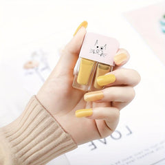 2pcs Glossy Matte Nail Polish Set Quick Drying Lacquer Sequin Nail Polish